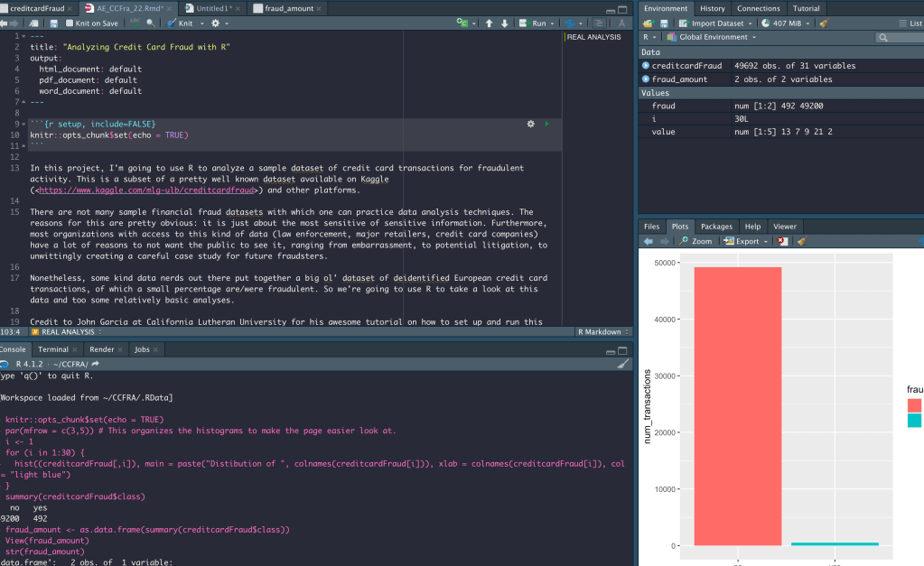 Fun with Credit Card Fraud Data Viz in&nbsp;R!